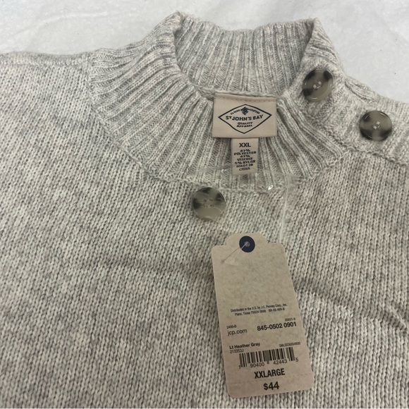 Adorable Mock Neck Long Sleeve Pullover Sweater - Picture 4 of 7